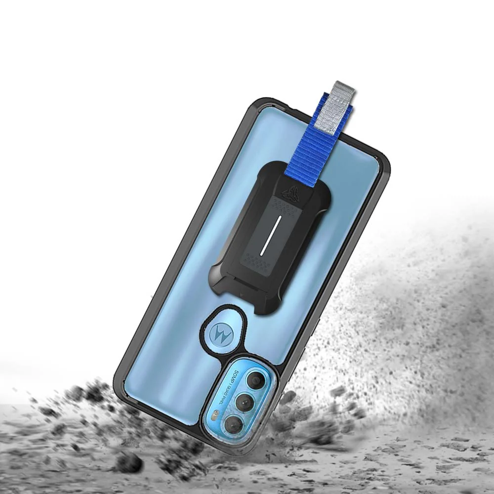 BX3-MT21-G715G | Motorola Moto G71 5G | Mountable Shockproof Rugged Case for Outdoors w/ Carabiner - Image 9