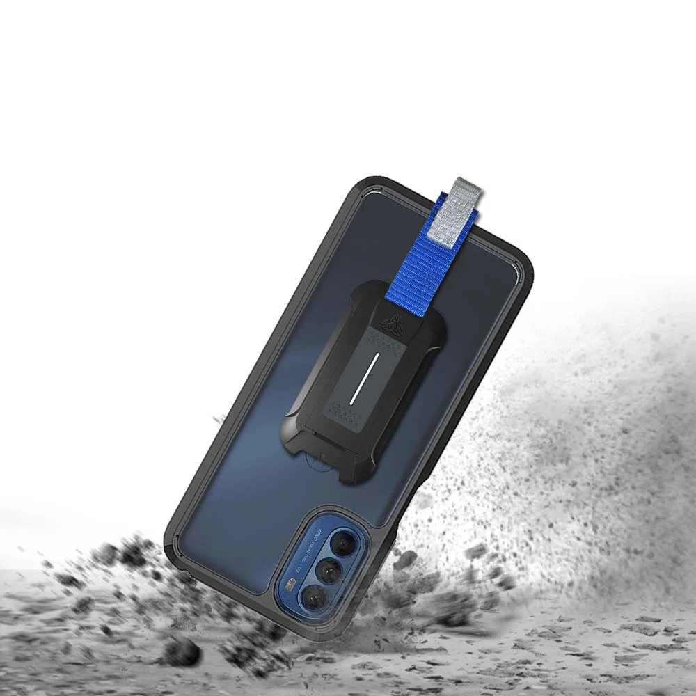 BX3-MT22-G41 | Motorola Moto G41 / G31 | Mountable Shockproof Rugged Case for Outdoors w/ Carabiner - Image 9