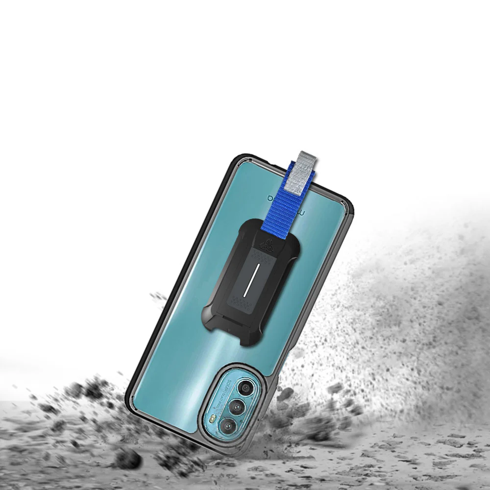 BX3-MT22-G52 |  Motorola Moto G52 | Mountable Shockproof Rugged Case for Outdoors w/ Carabiner - Image 2