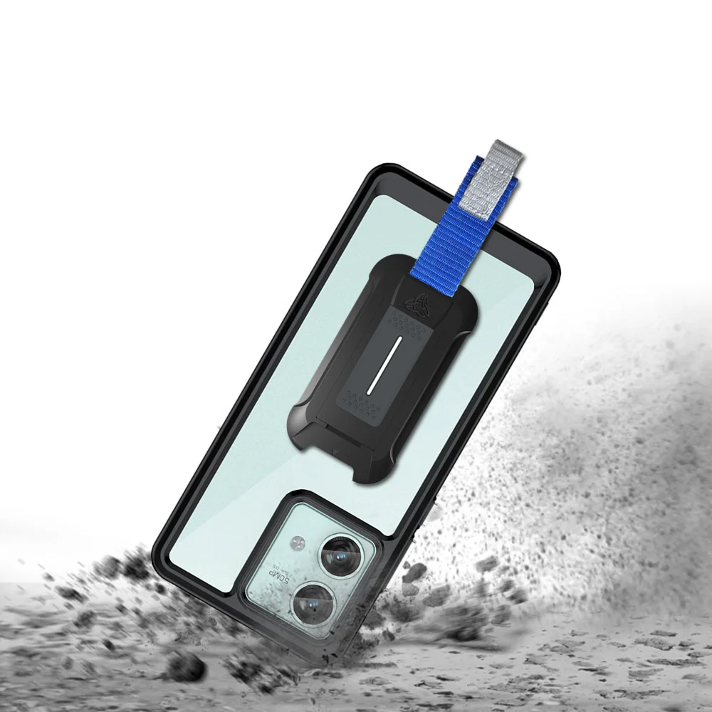 BX3-MT23-EG40NEO | Motorola Edge 40 Neo | Mountable Shockproof Rugged Case for Outdoors w/ Carabiner - Image 2
