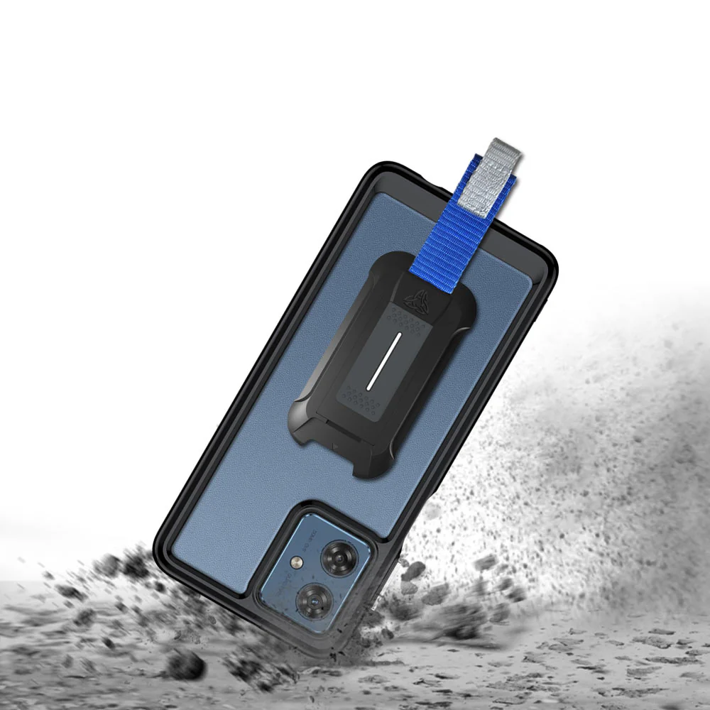 BX3-MT23-G545G | Motorola Moto G54 5G | Mountable Shockproof Rugged Case for Outdoors w/ Carabiner - Image 9
