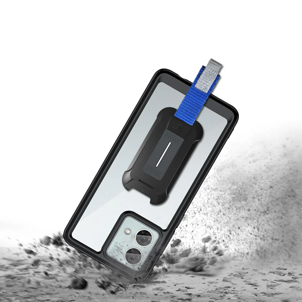 BX3-MT23-G845G | Motorola Moto G84 5G | Mountable Shockproof Rugged Case for Outdoors w/ Carabiner - Image 9