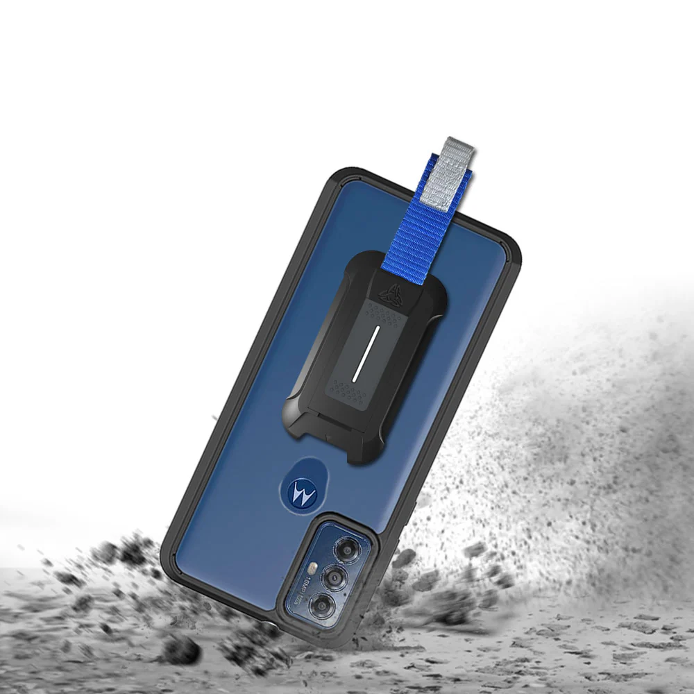 BX3-MT23-GPY23 | Motorola Moto G Play (2023) | Mountable Shockproof Rugged Case for Outdoors w/ Carabiner - Image 2