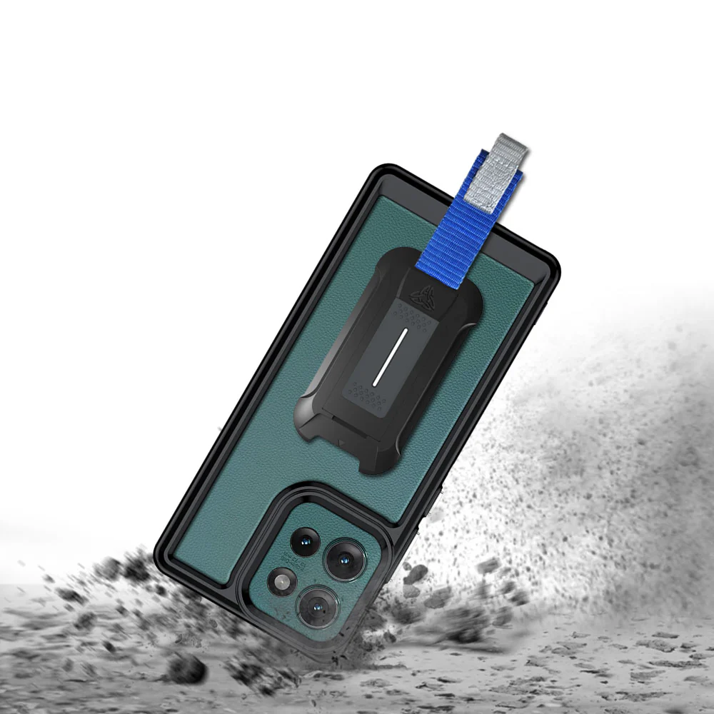 BX3-MT24-EG50 | Motorola Edge 50 | Mountable Shockproof Rugged Case for Outdoors w/ Carabiner - Image 9