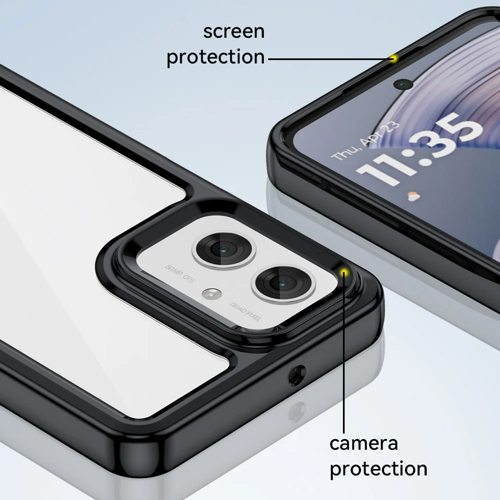 BX3-MT24-G555G | Motorola Moto G55 5G | Mountable Shockproof Rugged Case for Outdoors w/ Carabiner - Image 8