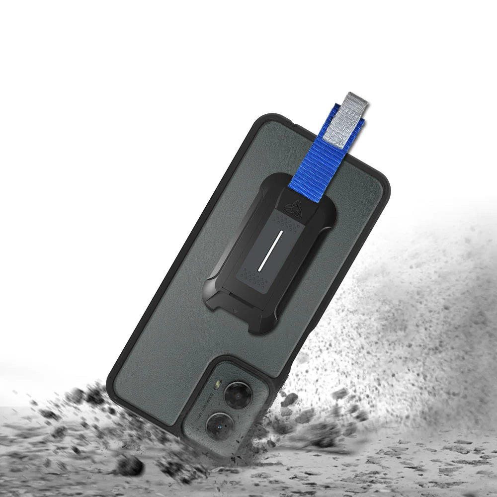 BX3-MT24-G5G24 | Motorola Moto G 5G (2024) | Mountable Shockproof Rugged Case for Outdoors w/ Carabiner - Image 9