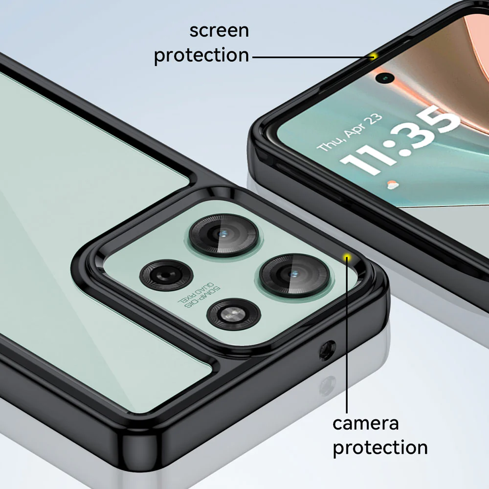 BX3-MT24-G755G | Motorola Moto G75 5G | Mountable Shockproof Rugged Case for Outdoors w/ Carabiner - Image 8