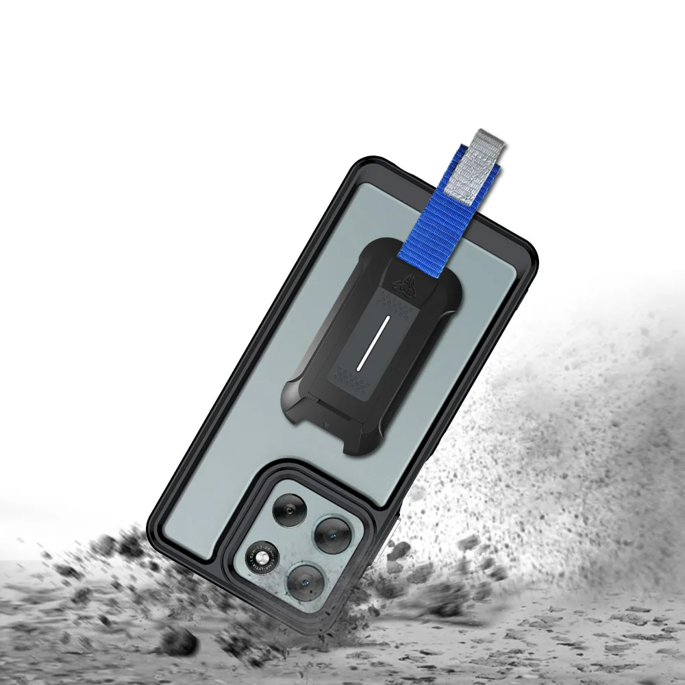 BX3-MT25-G565G | Motorola Moto G56 5G | Mountable Shockproof Rugged Case for Outdoors w/ Carabiner - Image 9