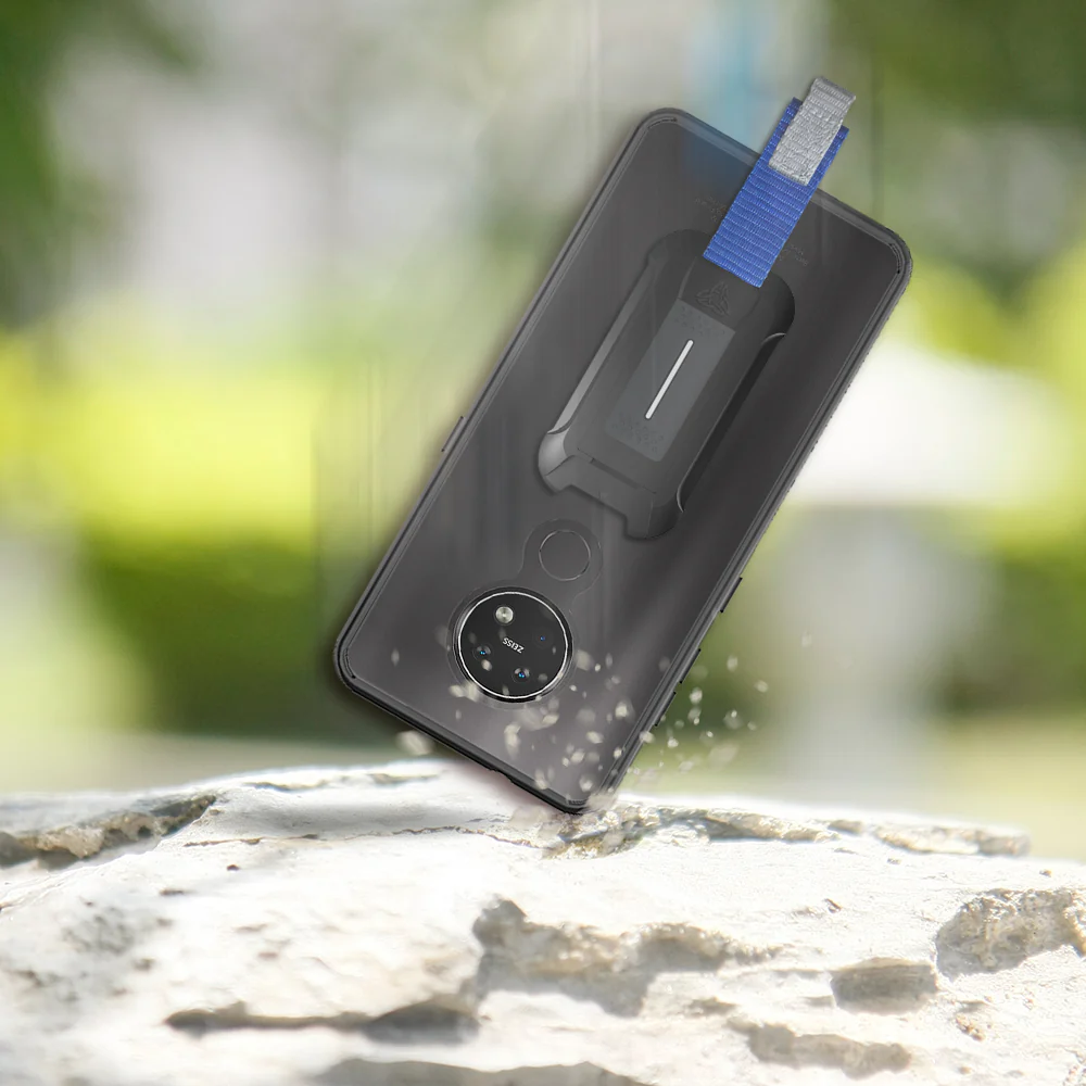 BX3-NK19-7.2 | Nokia 7.2 Case | Mountable Shockproof Rugged Case for Outdoors w/ Carabiner - Image 7