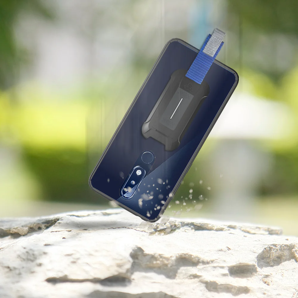 BX3-NK19-X5 | Nokia X5 5.1 Plus Case | Mountable Shockproof Rugged Case for Outdoors w/ Carabiner - Image 8