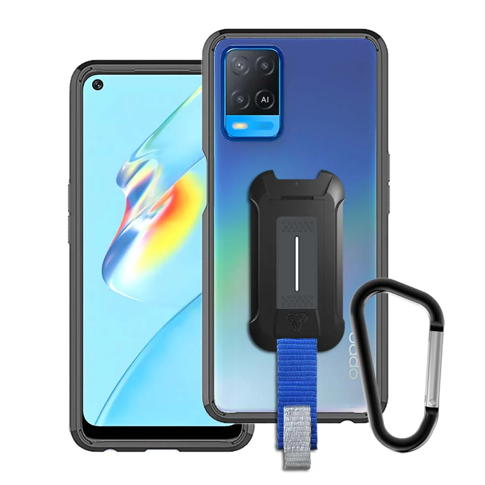 BX3-OP21-A544G | OPPO A54 4G | Shockproof Rugged case w/ KEY Mount & Carabiner