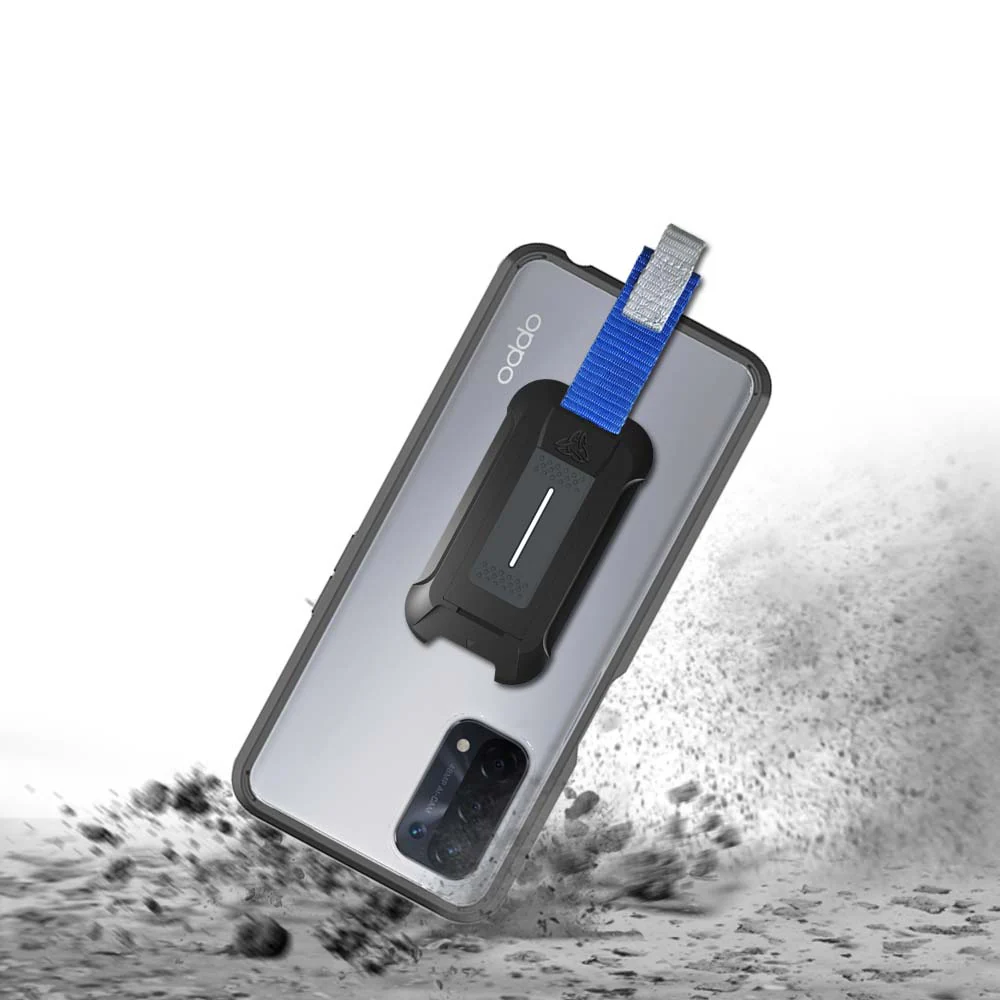 BX3-OP21-A745G | OPPO A54 5G / A74 5G / A93 5G | Shockproof Rugged case w/ KEY Mount & Carabiner - Image 8