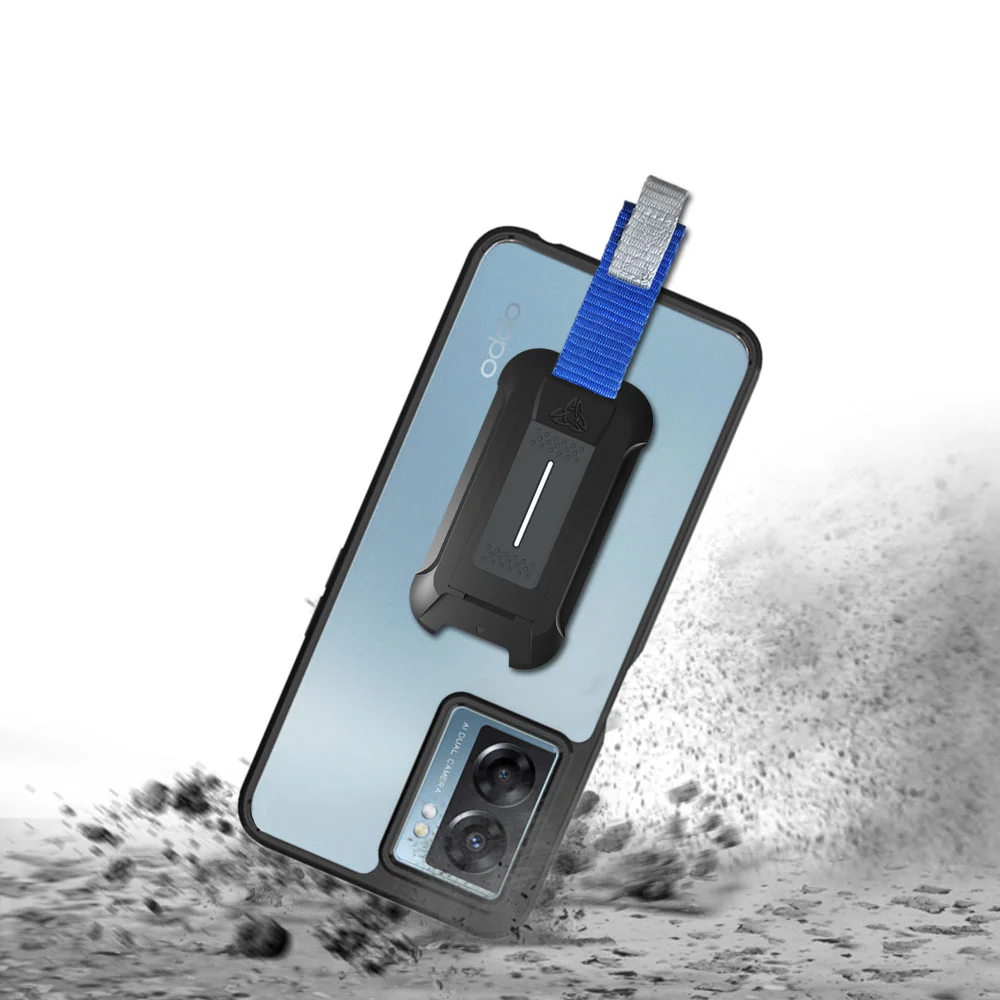 BX3-OP22-A775G | OPPO A77 5G | Shockproof Rugged case w/ KEY Mount & Carabiner - Image 2