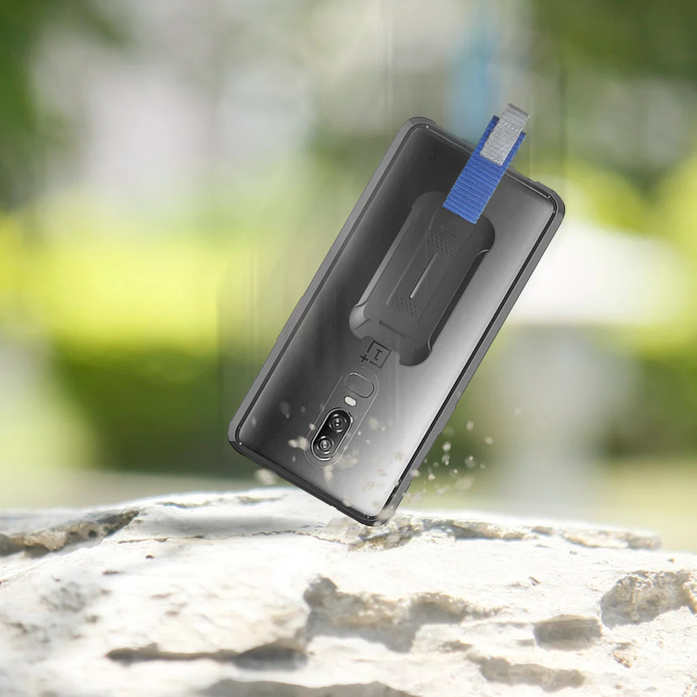 BX3-PL-6 | OnePlus 6 | Shockproof Rugged case w/ KEY Mount & Carabiner - Image 9