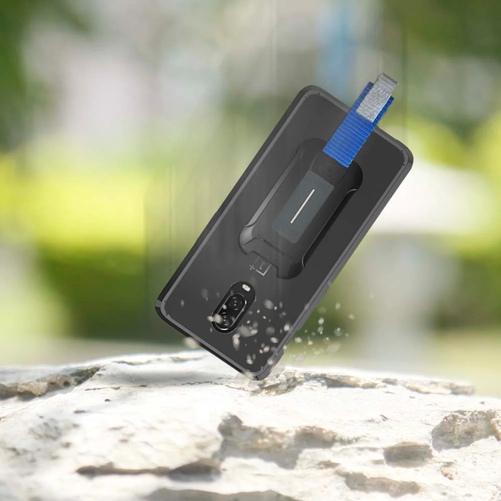 BX3-PL-6T | OnePlus 6T | Shockproof Rugged case w/ KEY Mount & Carabiner - Image 2