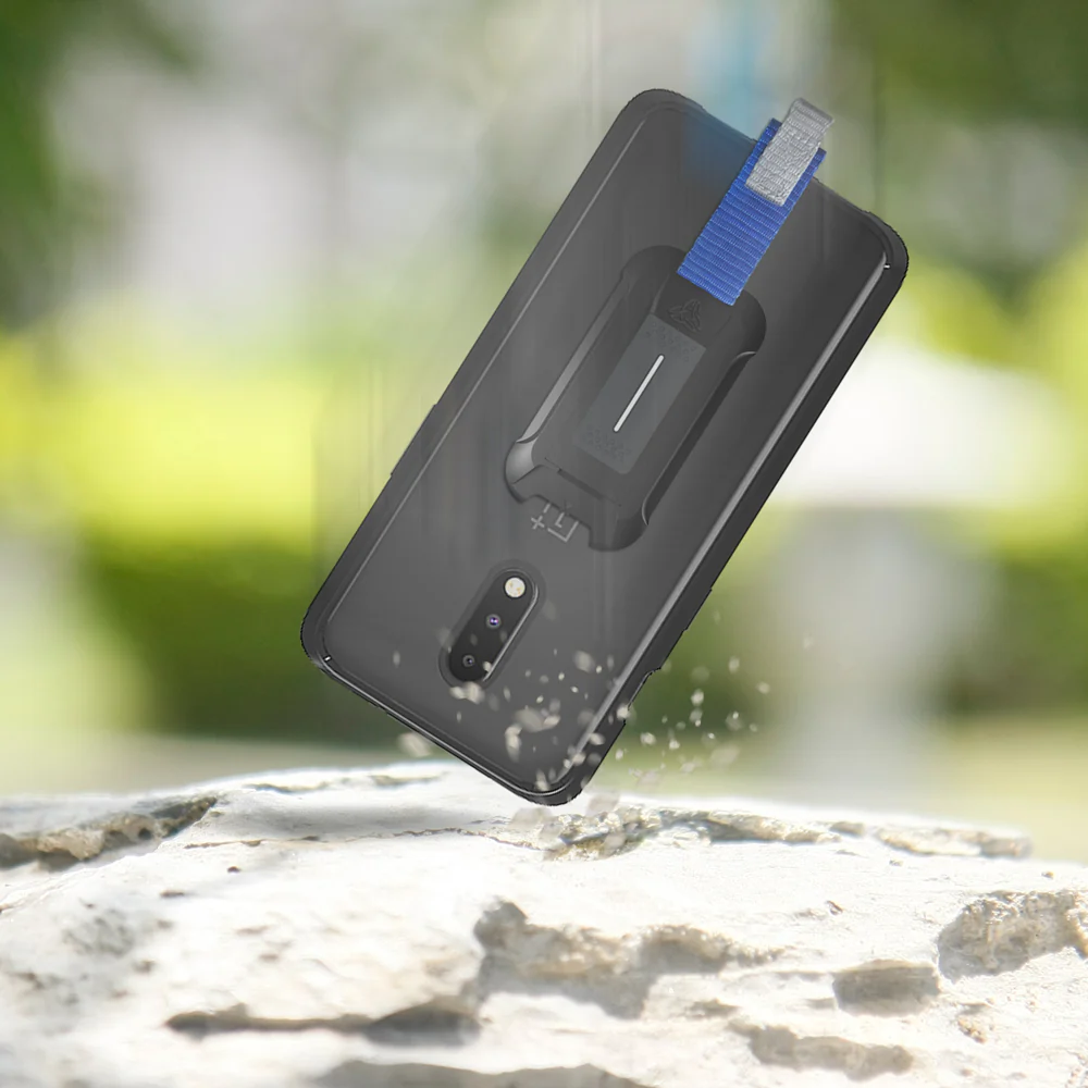 BX3-PL-7 | OnePlus 7 | Shockproof Rugged case w/ KEY Mount & Carabiner - Image 7