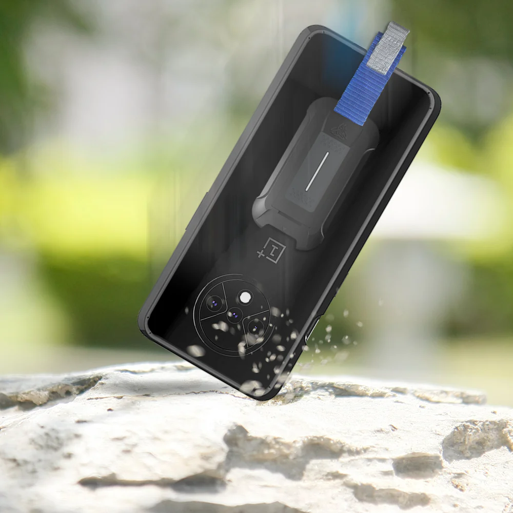 BX3-PL-7T | OnePlus 7T Case | Shockproof Rugged case w/ KEY Mount & Carabiner - Image 8