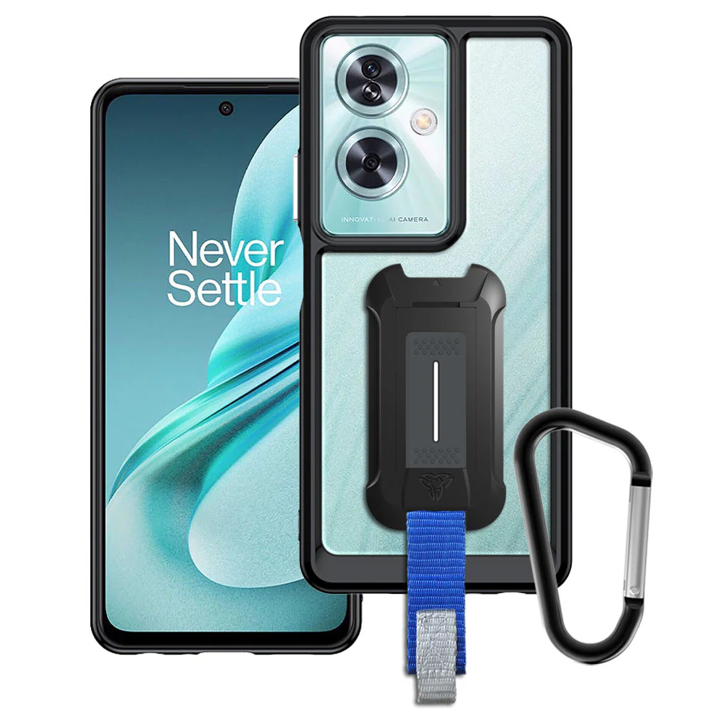 BX3-PL24-N30SE | OnePlus Nord N30 SE 5G | Shockproof Rugged case w/ KEY Mount & Carabiner