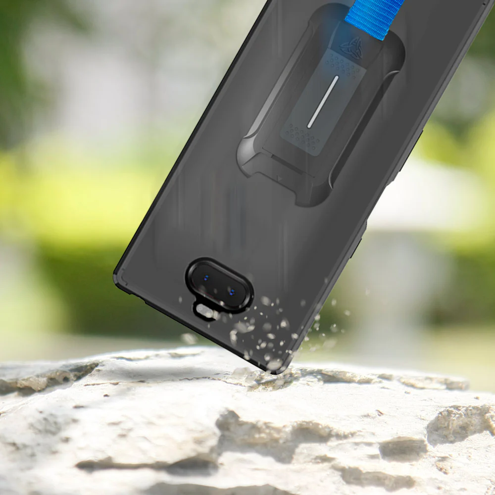 BX3-SN18-XA3UT | Sony Xperia XA3 Ultra | Mountable Shockproof Rugged Case for Outdoors w/ Carabiner - Image 8