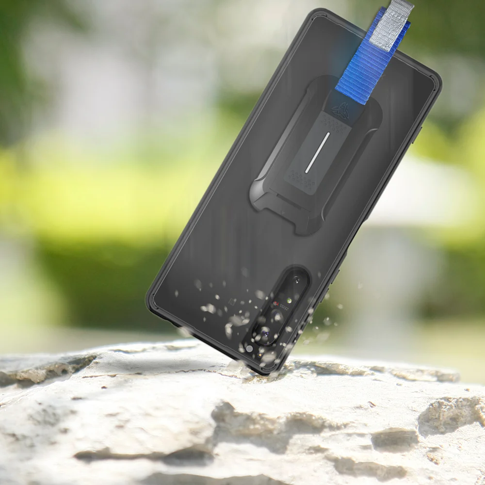 BX3-SN20-1*II | Sony Xperia 1 II | Mountable Shockproof Rugged Case for Outdoors w/ Carabiner - Image 8