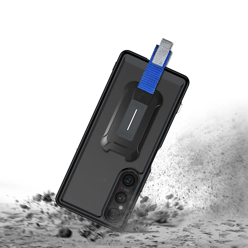 BX3-SN23-1*V | Sony Xperia 1 V Case | Mountable Shockproof Rugged Case for Outdoors w/ Carabiner - Image 8
