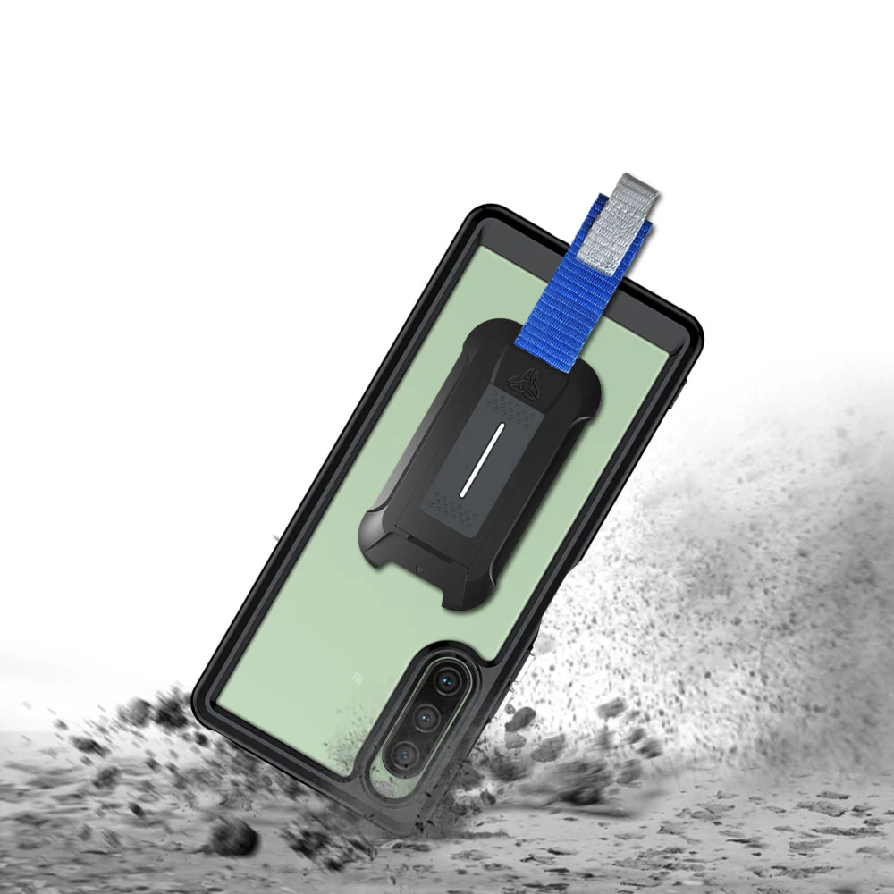 BX3-SN23-10*V | Sony Xperia 10 V Case | Mountable Shockproof Rugged Case for Outdoors w/ Carabiner - Image 9