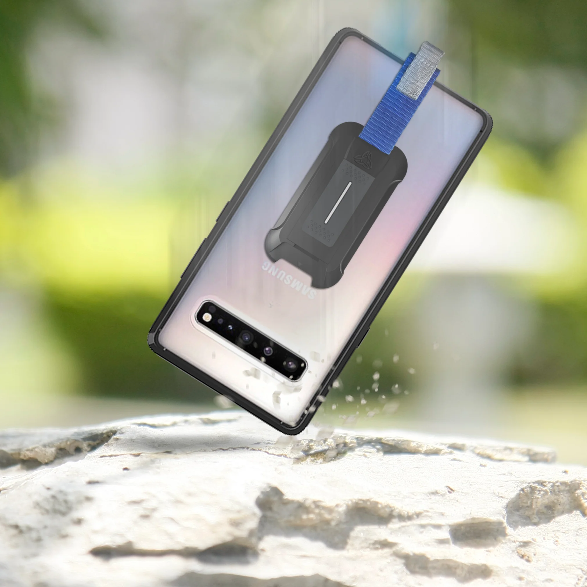 BX3-SS19-S10-5G | Samsung Galaxy S10 5G | Shockproof Rugged case w/ KEY Mount & Carabiner - Image 9