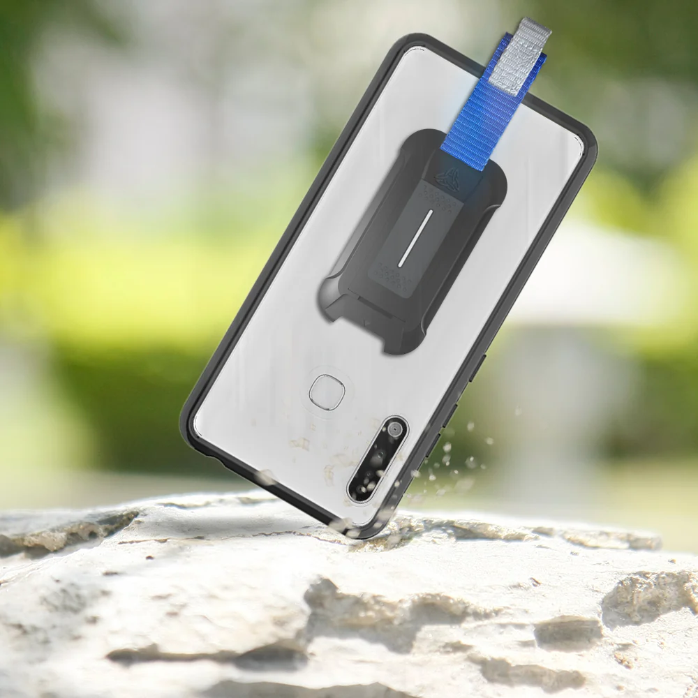 BX3-SS20-A70E | Samsung Galaxy A70e | Mountable Shockproof Rugged Case for Outdoors w/ Carabiner - Image 8