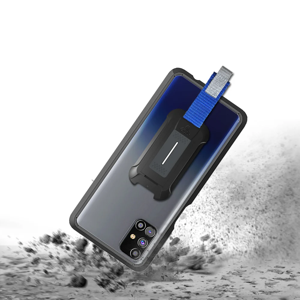 BX3-SS20-M31S | Samsung Galaxy M31s Case | Mountable Shockproof Rugged Case for Outdoors w/ Carabiner - Image 10