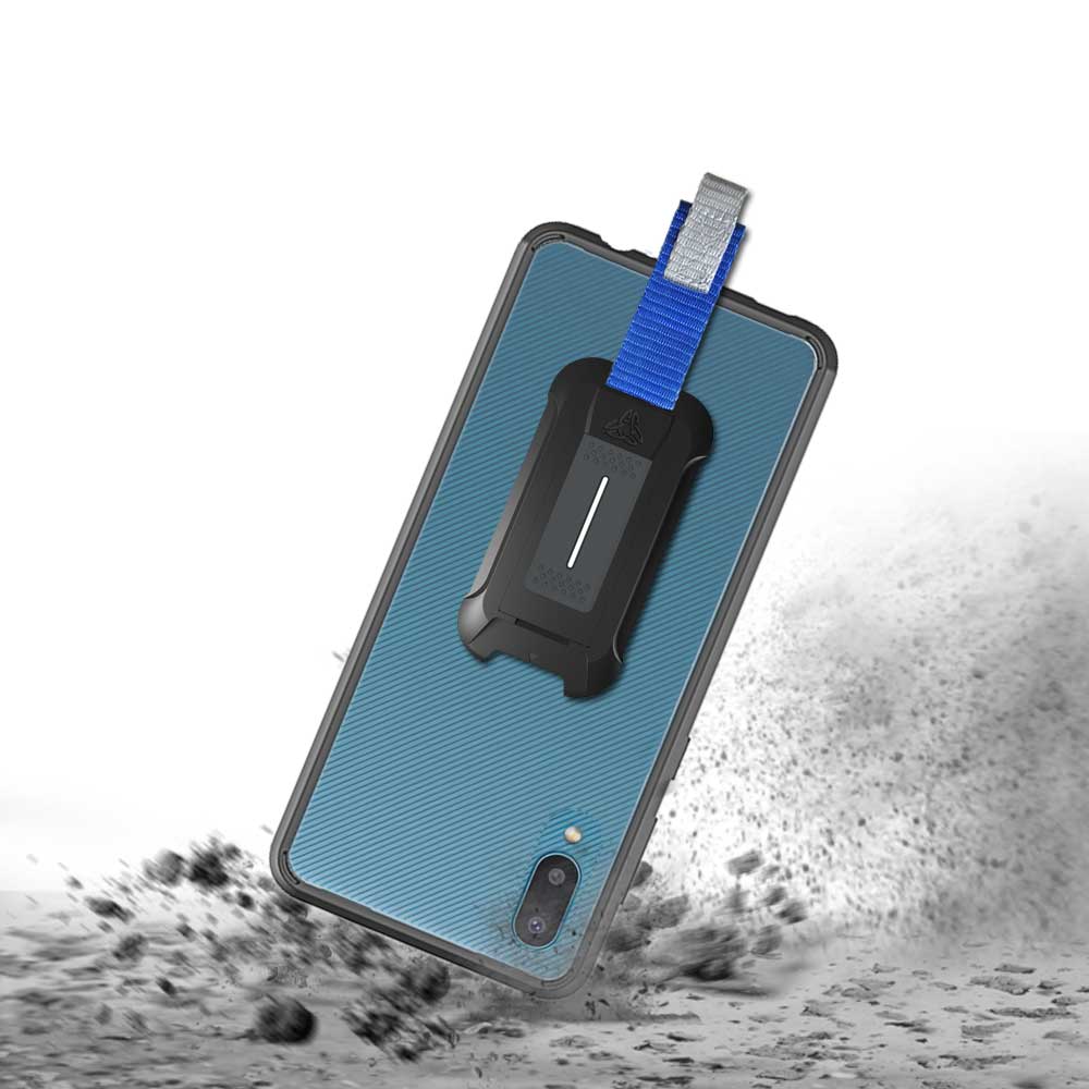 BX3-SS21-A02 | Samsung Galaxy A02 / M02 Case | Mountable Shockproof Rugged Case for Outdoors w/ Carabiner - Image 2