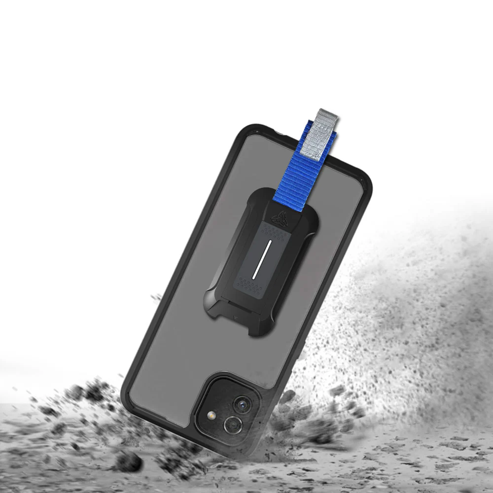 BX3-SS21-A03_166 | Samsung Galaxy A03 SM-A035 166mm Case | Mountable Shockproof Rugged Case for Outdoors w/ Carabiner - Image 2