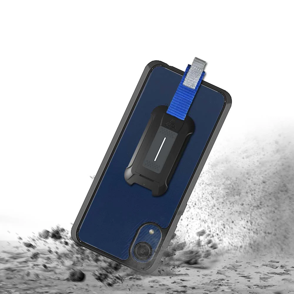 BX3-SS21-A03CORE | Samsung Galaxy A03 Core SM-A032 Case | Mountable Shockproof Rugged Case for Outdoors w/ Carabiner - Image 2