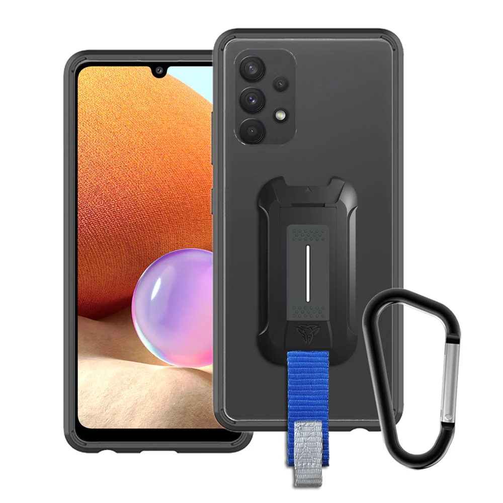 BX3-SS21-A324G | Samsung Galaxy A32 4G Case | Mountable Shockproof Rugged Case for Outdoors w/ Carabiner
