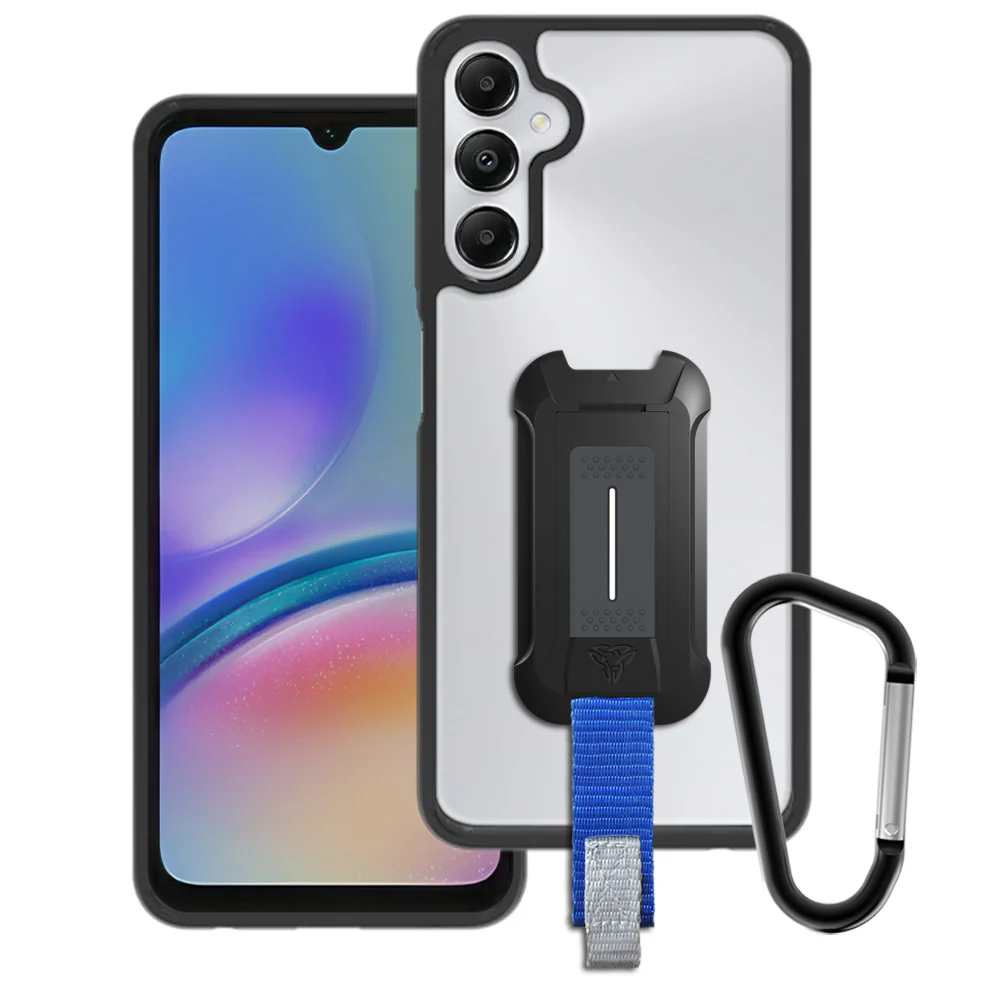 BX3-SS23-A05S | Samsung Galaxy A05s 4G SM-A057 Case | Mountable Shockproof Rugged Case for Outdoors w/ Carabiner