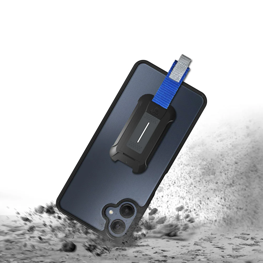 BX3-SS24-A064G | Samsung Galaxy A06 4G SM-A065 / 5G SM-A066 Case | Mountable Shockproof Rugged Case for Outdoors w/ Carabiner - Image 9