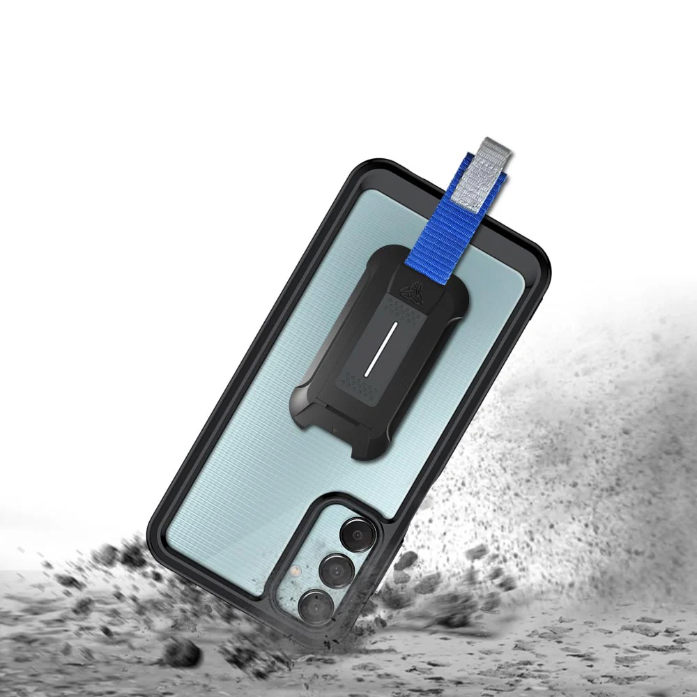 BX3-SS24-M155G | Samsung Galaxy M15 5G SM-M156 Case | Mountable Shockproof Rugged Case for Outdoors w/ Carabiner - Image 9