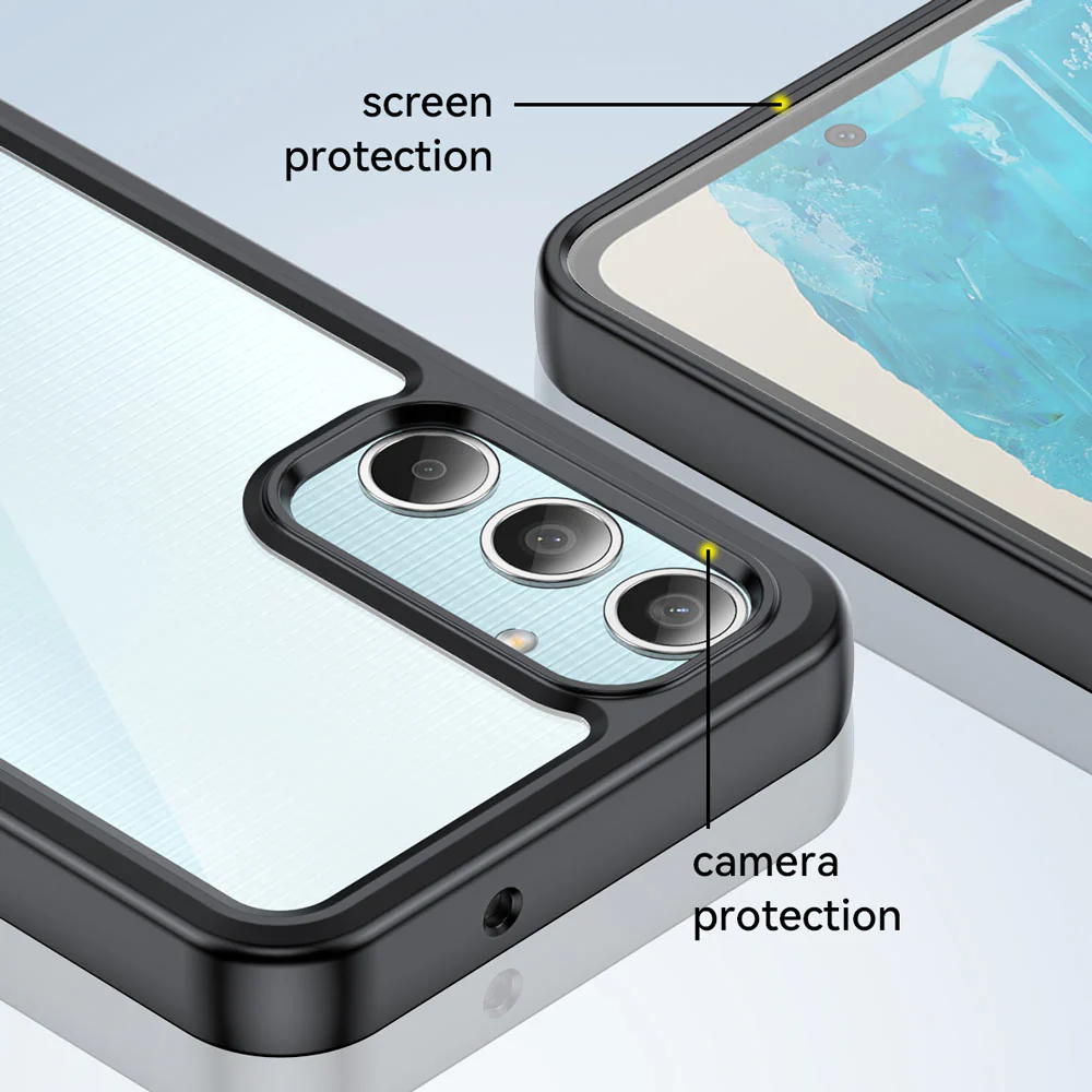BX3-SS24-M355G | Samsung Galaxy M35 5G SM-M356 Case | Mountable Shockproof Rugged Case for Outdoors w/ Carabiner - Image 8
