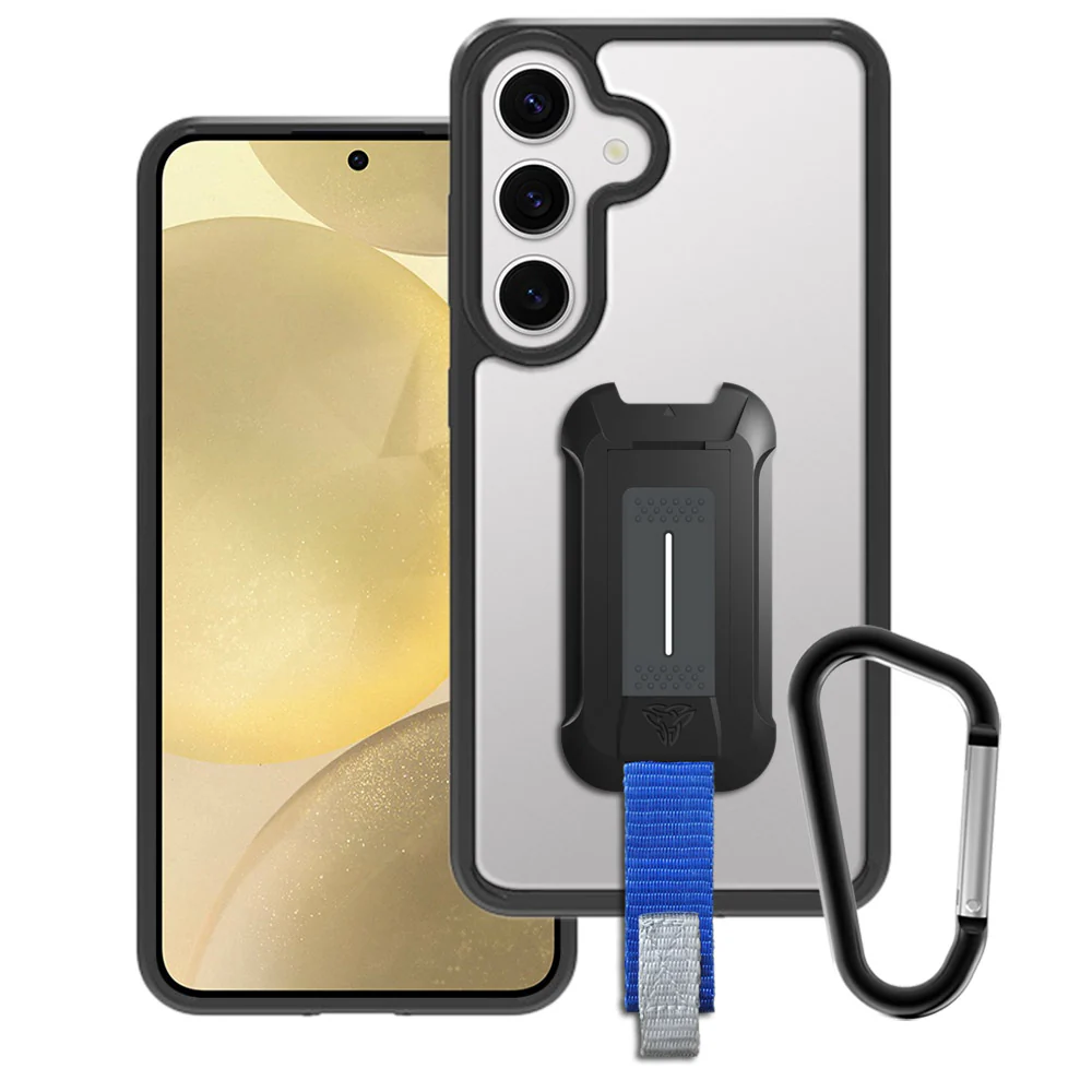 BX3-SS24-S24P | Samsung Galaxy S24+ S24 Plus SM-S926 Case | Mountable Shockproof Rugged Case for Outdoors w/ Carabiner