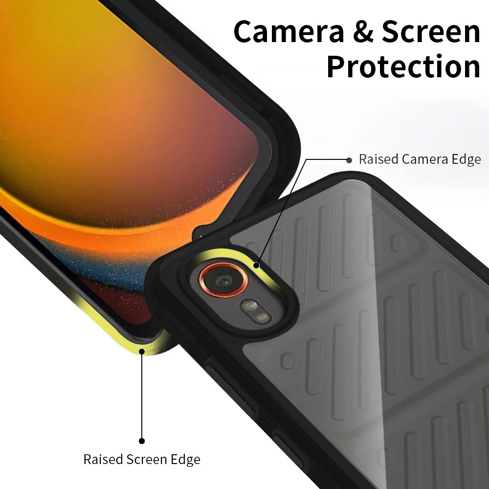 BX3-SS24-XC7 | Samsung Galaxy Xcover7 SM-G556 Case | Mountable Shockproof Rugged Case for Outdoors w/ Carabiner - Image 8