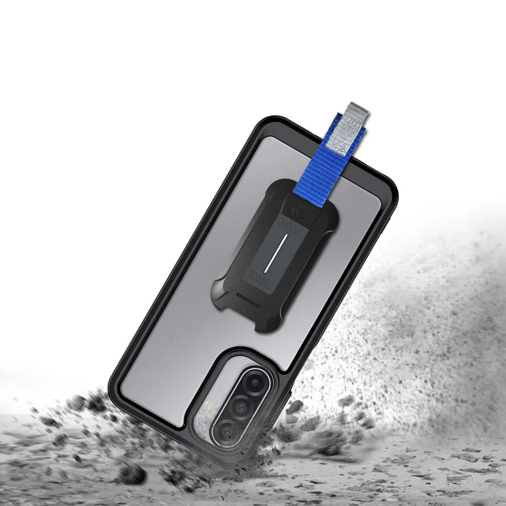 BX3-SS25-A175G | Samsung Galaxy A17 5G SM-A176 Case | Mountable Shockproof Rugged Case for Outdoors w/ Carabiner - Image 9