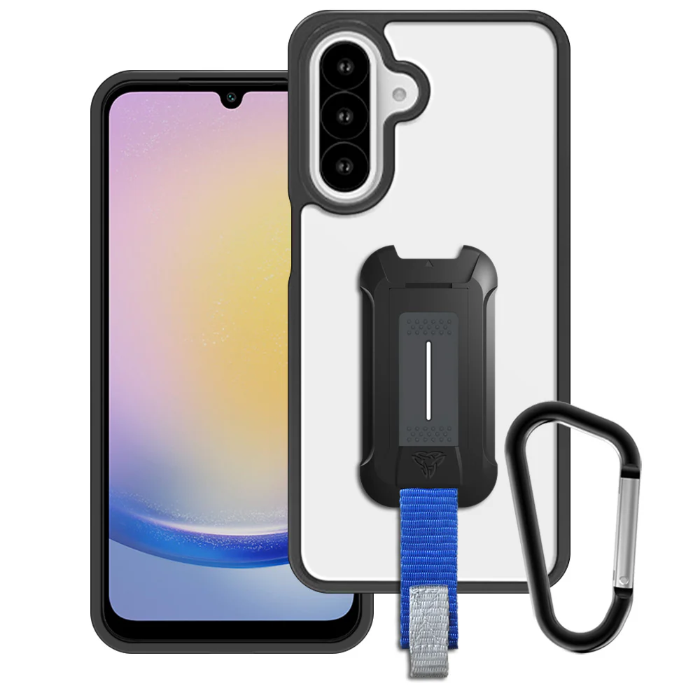 BX3-SS25-A265G | Samsung Galaxy A26 5G SM-A266 Case | Mountable Shockproof Rugged Case for Outdoors w/ Carabiner