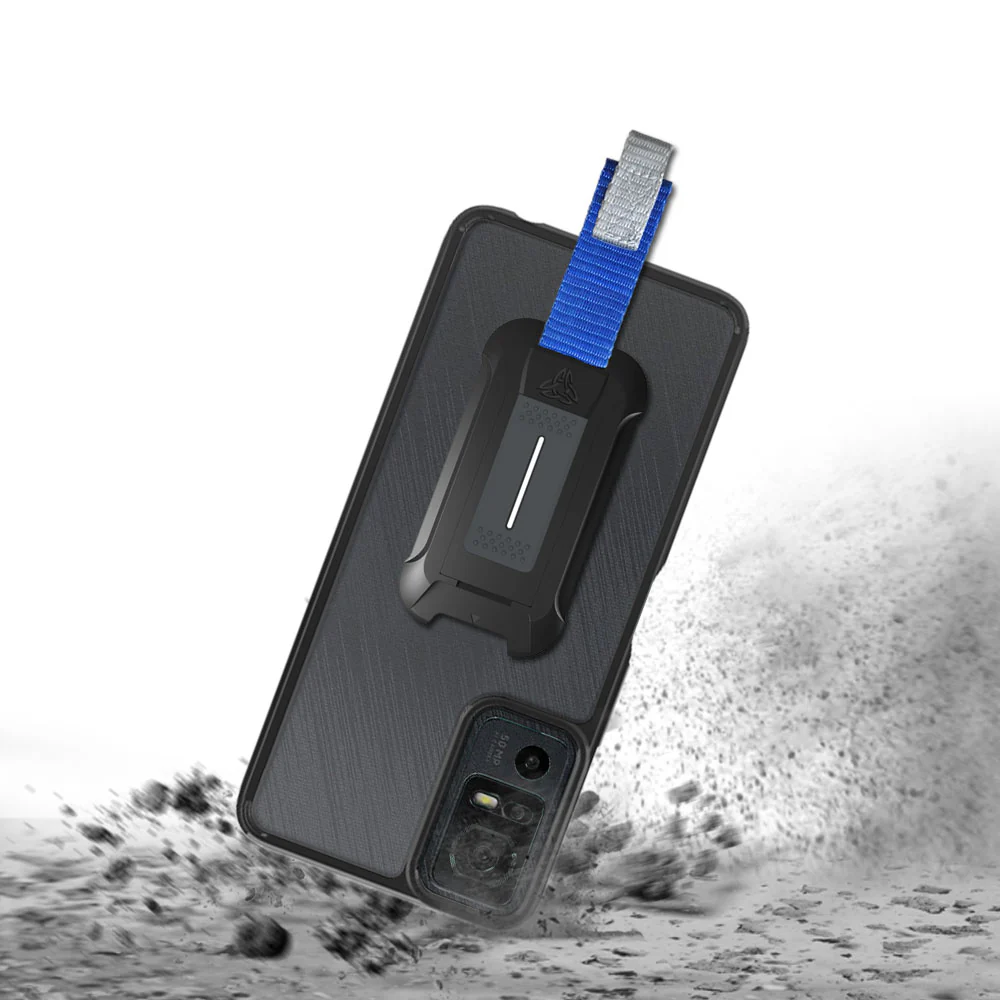 BX3-TCL23-40XE | TCL 40 XE Case  | Shockproof Drop Proof Rugged Cover w/ X-Mount & Carabiner - Image 2