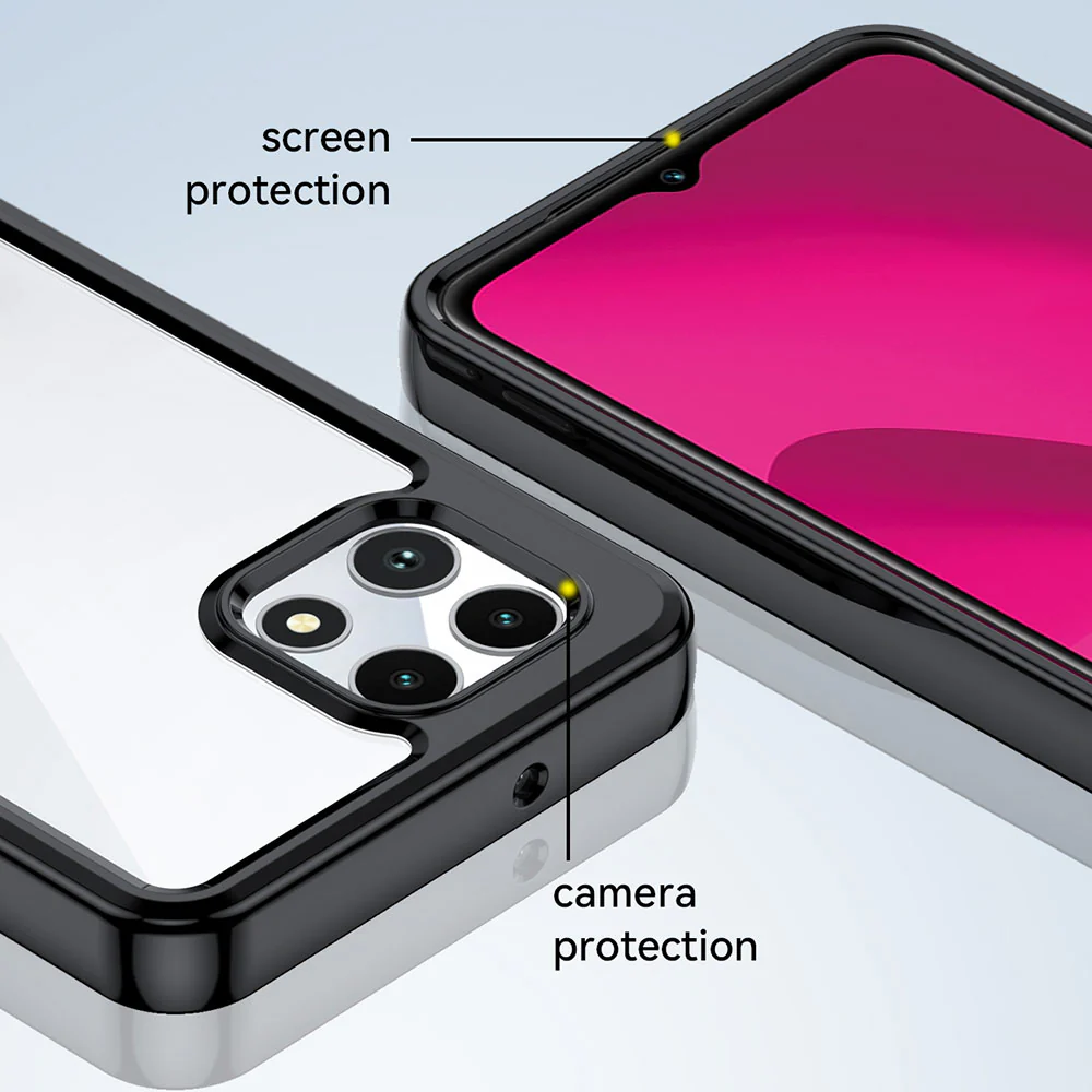 BX3-TMO24-7 | T-Mobile REVVL 7 5G Case  | Shockproof Drop Proof Rugged Cover w/ X-Mount & Carabiner - Image 8