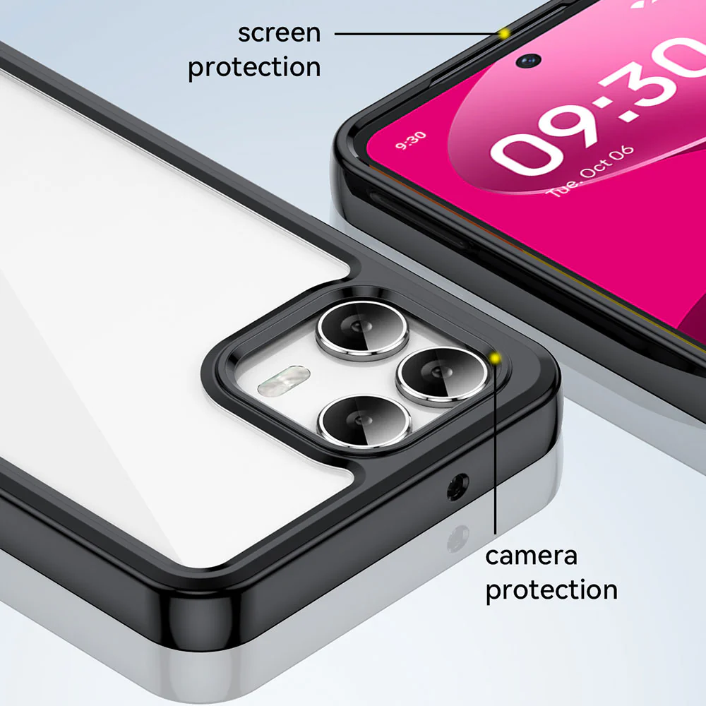 BX3-TMO25-8PRO | T-Mobile REVVL 8 Pro Case  | Shockproof Drop Proof Rugged Cover w/ X-Mount & Carabiner - Image 8