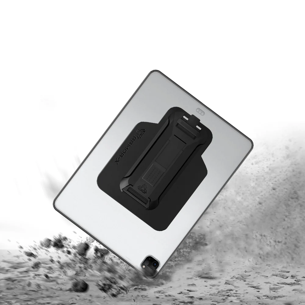 BXS-iPad-PR6 | iPad Pro 11 ( 2nd Gen ) 2020 | Shockproof Case w/ Kickstand & hand strap & X-Mount Supports Pencil Wireless Charging - Image 4