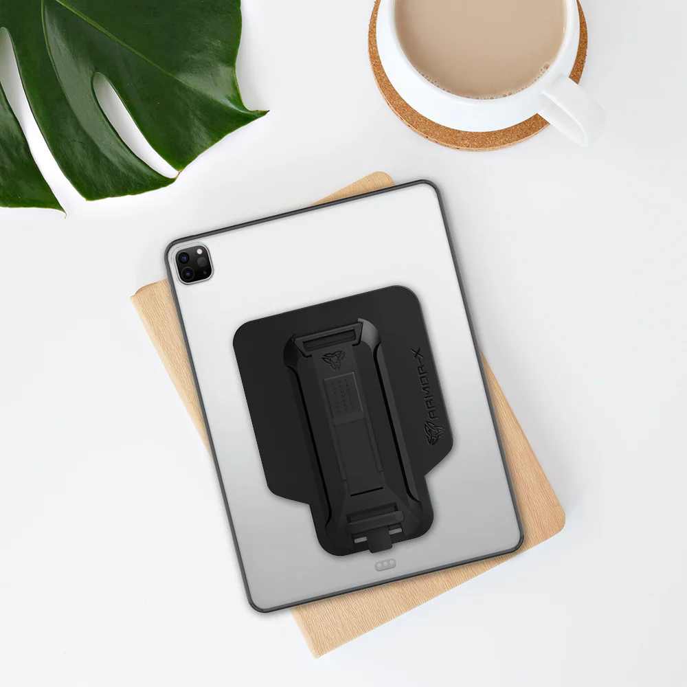 BXS-iPad-PR6 | iPad Pro 11 ( 2nd Gen ) 2020 | Shockproof Case w/ Kickstand & hand strap & X-Mount Supports Pencil Wireless Charging - Image 5