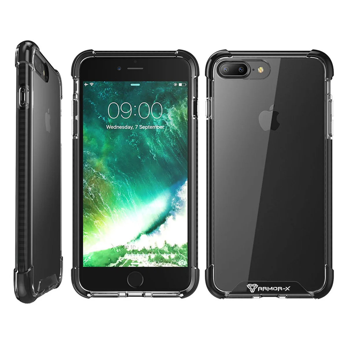 CBN-i7P-BK | iPhone 7 plus Case | Military Grade 3 meter Shockproof Drop Proof Cover - Image 7