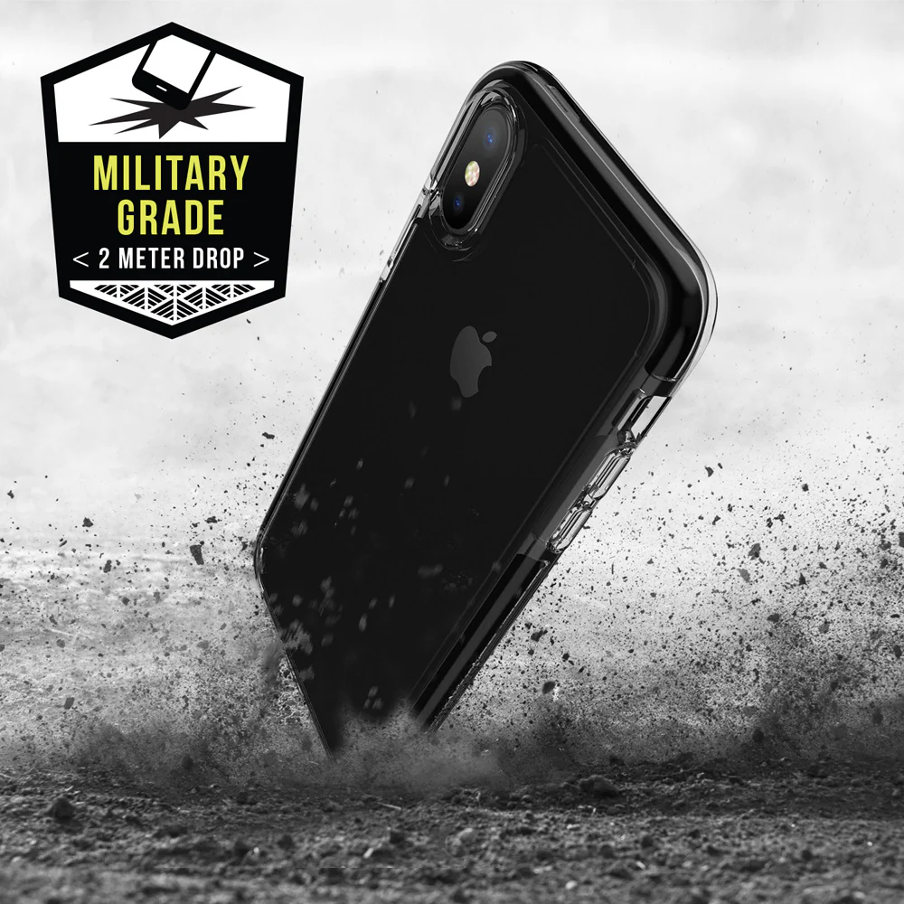 CBN-IPHX-BK | iPhone X iPhone XS Case | Military Grade 3 meter Shockproof Drop Proof Cover - Image 3