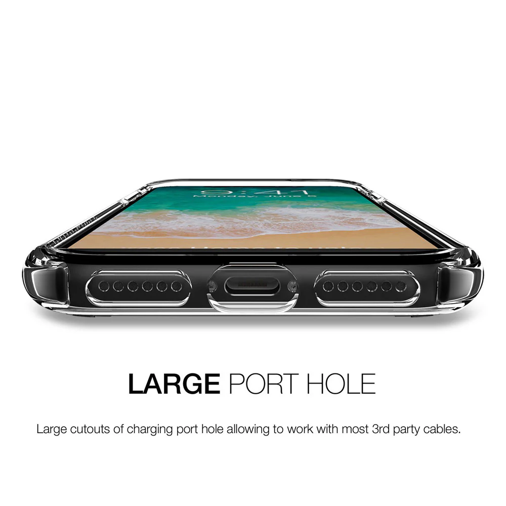 CBN-IPHX-BK | iPhone X iPhone XS Case | Military Grade 3 meter Shockproof Drop Proof Cover - Image 6