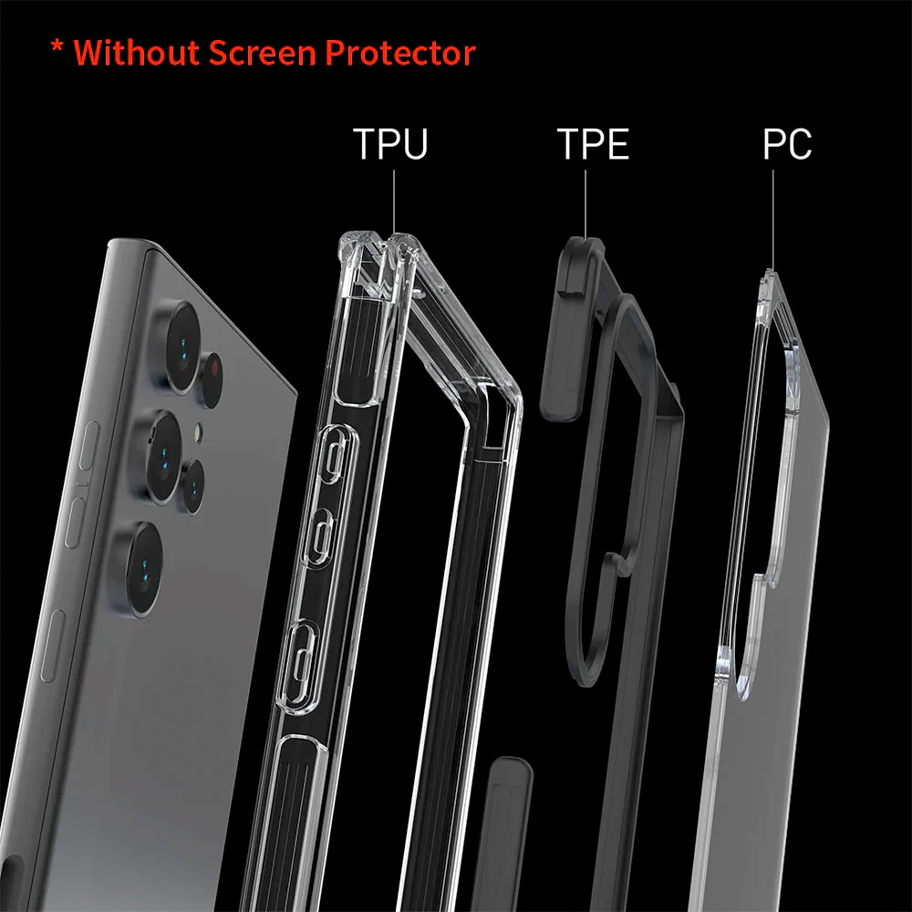 CBN-SS25-S25U | Samsung Galaxy S25 Ultra SM-S938 Case | Military Grade 3 meter Shockproof Drop Proof Cover - Image 4